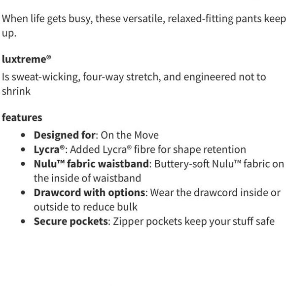 Lululemon Keep Moving Pant 7/8 High-Rise Black 10 - Picture 4 of 12